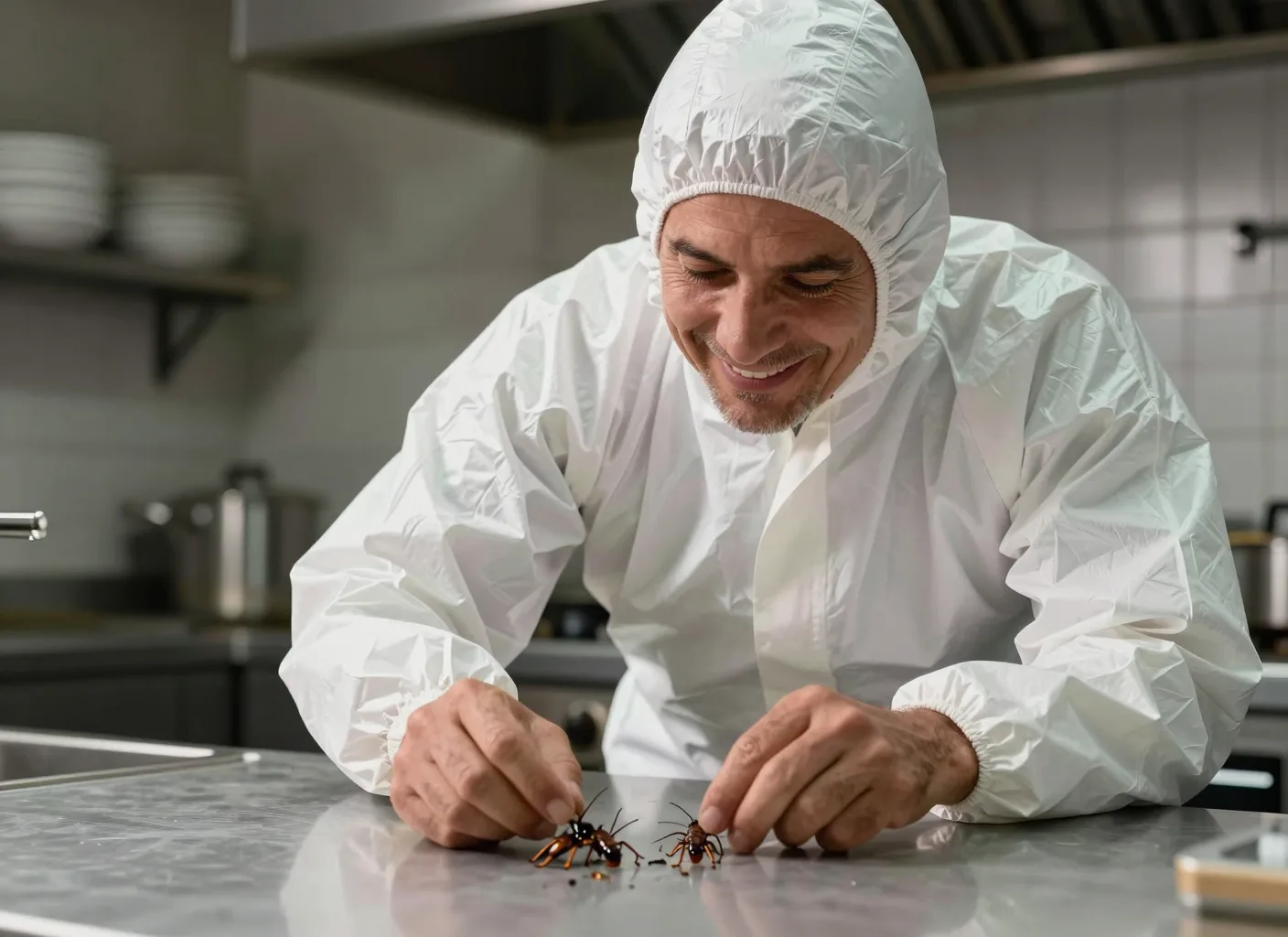 Schabenbekämpfung in der Küche